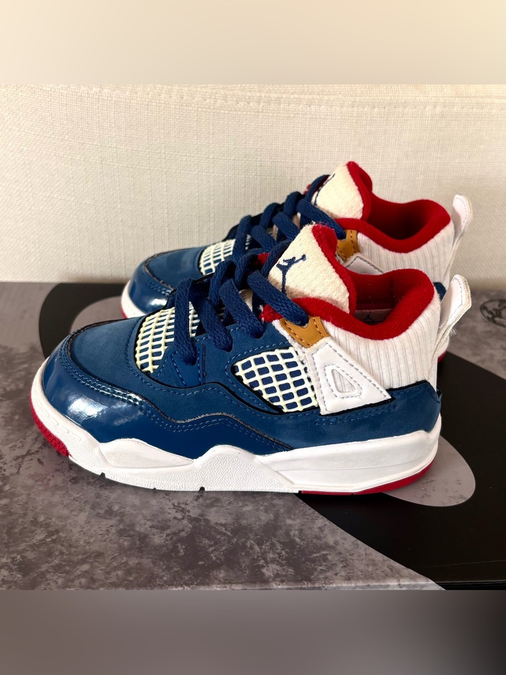 Nike Air Jordan 4 TD Messy Room 2024 Size 8C Toddler Kids Shoes